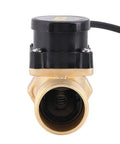 Front view of G1 Thread 220V Water Flow Sensor For Booster Pumps With Magnetic Automatic Control Switch High Precision Flow Detection