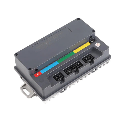 Built Like A Tank 3960W Electric Motorcycle Controller view from above showcasing connectors and IP67 waterproof seal.