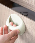 8 Pack Self Adhesive Wardrobe Handles For Cabinets And Drawers No Drill Punch Free Easy Stick On Door Knobs With Colorful Surface
