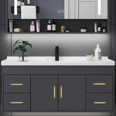 Self Stick Push Pull Cabinet Handles 15 Pack ABS Plastic Hidden Wardrobe Drawer Knobs Door Window Multipurpose Furniture Pull Handles With Quick Adhesive Install No Drill Needed For Cabinets And Drawers on dark bathroom vanity, gold finish