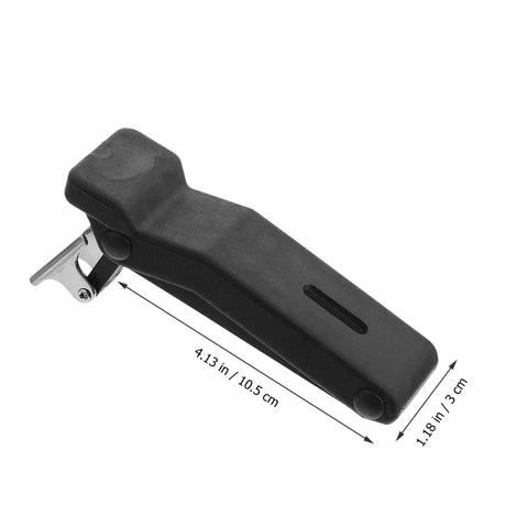 Two Pack Rubber Over Center Latch For Electrical Cabinets Flexible Draw Lock With Concealed Keeper 4.13 x 1.18 inches
