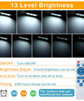 6000W Solar Street Light Outdoor Dusk To Dawn Security Flood Light with brightness levels and remote control features