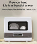 Genuine Kitchen Game Changer Portable Countertop Dishwasher Built For Apartments And Dorms delivers drying and disinfecting with a sleek design.