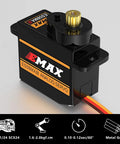 Emax ES08MAII 12g Analog RC Servo For 1 24 Axial SCX24 Bronco JLU Gladiator C10 Deadbolt B17 Upgrade Parts Beefy 2 Kg Cm Torque