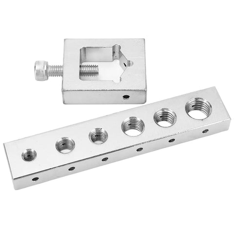 Beefy Locking Nut Kit With Steel Fasteners, Precision Locking System components shown separately on white background