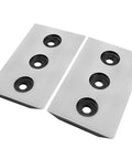 2 Pack Wood Chipper Knife Blades For BC1400 BC1500 Beefy Steel Construction Replacement Cutters With Double Edge And 30 Degree Bevel