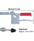 Ergonomic Horizontal Toggle Clamp Hold Down Fixture For Cabinets And Woodworking, Non Slip Handle, Easy Install With Screws