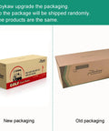 Comparison of new and old packaging for Roykaw golf cart armrest set, showing different box designs.