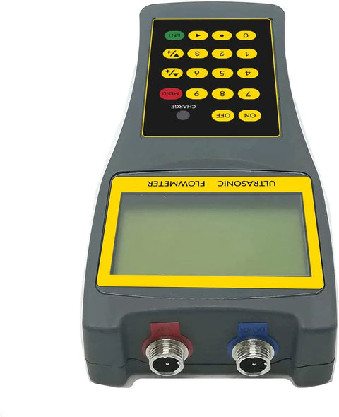Handheld Ultrasonic Flow Meter With Clamp-On Sensor For Pipes DN15 To 700mm, Portable On The Go Pro-Grade Flow Meter