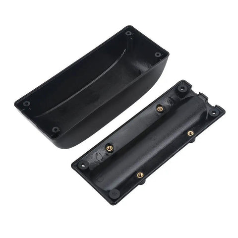Kickass Heavy Duty Lithium Battery Controller Box For E Bike Conversion featuring tough black plastic shell, measures 166x66x62mm.