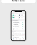 Smartphone displaying interface of Budget Friendly Mesh WiFi System With Gigabit Speeds And WiFi 6 Plus Coverage Up To 4,500 Sq Ft Connect 75+ Devices 3 Pack Easy Setup For The Whole Home