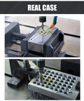 Electric Tapping Machine M3 To M16 With 360 Degree Arm Auto Oil Adding Collets Included Portable EDM Tap Remover And Tap Burner EDM 8C drilling aluminum block