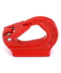 2 Ton Heavy Duty Alloy Steel Lifting Hook Weld On Anchor Hook With Protective Red Coating For Wrecker Crane And Tractor Equipment