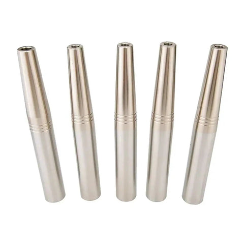 Premium Heat Shrink Tool Holder Extension Rod For St12 Lathe Machine Parts. Five durable steel rods for precision machining tasks.