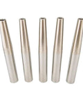 Heavy Duty Heat Shrink Tool Holder Extension Rod For Lathe Milling Machines Srs Srn Collet System Fits Tolerance 3 175 To 12 Mm set of five silver pieces