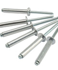 120 Pcs 3/16 X 1-1/4 Inch Aluminum Large Flange Blind Rivets Assortment Kit For Secure Fastening In Metalwork And DIY Projects