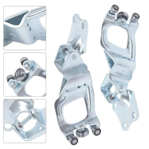Built Damn Tough Center Slide Door Hinge Assy For Toyota Sienna 3.5L Awd Xle featuring smooth swing design and zinc coating.