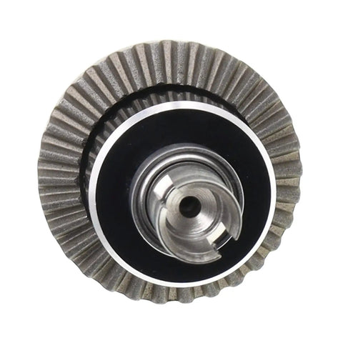 2Pcs Metal Front And Rear Differential Gear Set For WLtoys RC Cars CNC machined steel top view detail