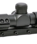 3-9x32AO Air Rifle Scope With Built-In One-Piece Mount, Parallax Adjustable Objective, MilDot Reticle, Black