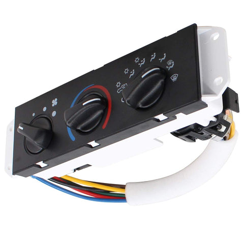 HVAC Blower Motor Control Switch Replacement For Jeep TJ Wrangler 1999 Through 2004 Direct Fit AC Heater Switch Easy Install Durable OEM Style Part Replaces Faulty Blower Switch Keeps Climate Control Working Smoothly.