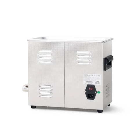 Real Deal Six Point Five Liter Ultrasonic Cleaner With High Capacity Degas Chamber and Dual Cleaning Programs for parts wash