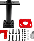 Pro Grade Rear Axle Bearing Puller And Installer Tool For ABS Tone Ring And Wheel Bearing Removal parts laid out