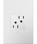 Tamper-Resistant 15A Outlet 12 Pack Gloss White Finish Contractor Pack ARTR152W4-12PK Wall Plate Not Included Kid Safe Shutter System