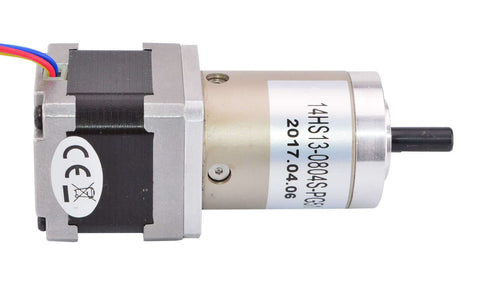 Beefy Torque NEMA 14 Stepper Motor With 50.9:1 Planetary Gearbox for CNC and Robotics Ultra Precise 0.035 Degree Resolution