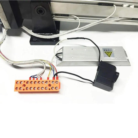 90TDY Heavy Duty Automatic Photoelectric Rectifying System Synchronous Drive Motor wiring and components