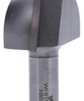 Carbide Tipped Cove Router Bit 3/4 Inch Radius 2 Inch Diameter 7/8 Inch Cutting Length 1/2 Inch Shank B3 Bearing For Decorative Edge Profiles