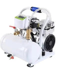 Top Shelf Oil Free Vacuum Pump Featuring Smart Micro Computer Control, compact design for garage, lab, and shop tasks.