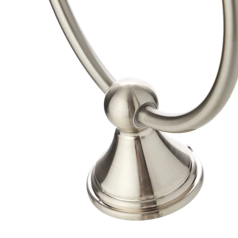 Heavy Duty Round Towel Ring Holder With Oil Rubbed Bronze Finish, Solid Zinc Alloy Bathroom Wall Rack, Quick Install Kit Included, Classic Vibe Accessory That Slaps Any Bath Setup