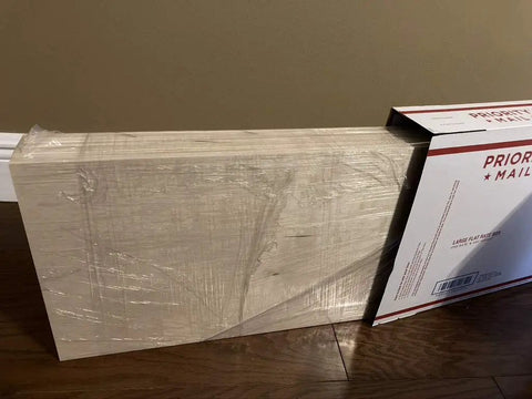 Top Tier Baltic Birch Plywood Sheets, 1/8 Inch Thick, Smooth BB Grade Face, CNC Router And Engraving Ready, bulk pack in packaging.