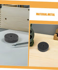 Six Piece Nylon Buffing Polishing Wheels With 10mm Arbor For Metalwork Auto Detailing Stone Masonry And Furniture Projects Universal Fit, 75mm diameter gray wheel.