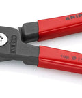 Electrical Installation Pliers 6 In 1 Multi Function Tool With Red Plastic Coated Handles And Black Atramentized Finish, Awesome For DIY And Pro