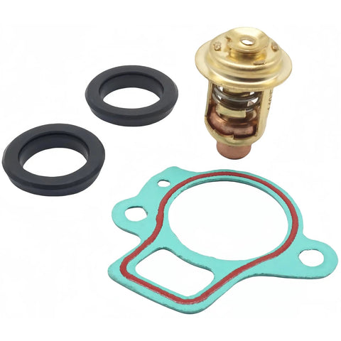Thermostat Repair Service Kit For Yamaha 4 Stroke Outboard Motors 9.9 15 25 30 40 50 60 70 HP Replaces 66M-12411 components