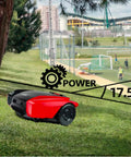 Ultra Quiet Robotic Lawn Mower For Big Yards Up To 1,500 Square Meters With Smart Satellite Navigation Auto Mowing And 25 Percent Slope Handling