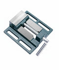 Beefy Bench Vise For Drill Press And Table Mounting Mini Vise With 360 Degree Handle And Rock Solid Clamping, Ideal For Workshop Projects, Metal Parts Holding, Filing And Milling, Easy Install With Elongated Slot Base And 101 Mm Hole Spacing, cast iron mini vise