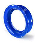 Blue 7 Inch Fishing YoYo Spooler for Line and Leader Storage with Hook Seat Design, Cuban Hand Reel Style
