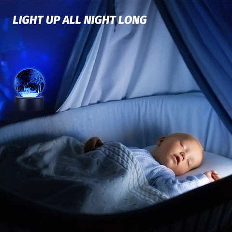 DIY Acrylic Night Light Kit With 48 Clear Sheets, 12 3D LED Lamp Bases, Remote Control And USB Cable, Create Custom Night Lights