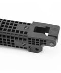 Close-up of RockSolid BT40 65 To 90 Degree Tool Fixer Pot designed for CNC milling machines, showing the sturdy black plastic base.