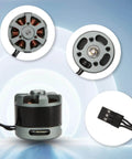 Low KV Brushless Gimbal Motor 2208 90KV With 3mm Shaft For 100 200g GoPro3 RC Quadcopter components close-up