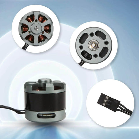 Low KV Brushless Gimbal Motor 2208 90KV With 3mm Shaft For 100 200g GoPro3 RC Quadcopter components close-up