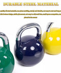 16Kg Yellow Competitive Kettlebell For Women And All Levels, Beast Mode Strength Training Gear, Electroplated Steel