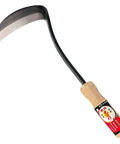 Weeding Scythe Knife For Precise Weeding With A 4.7 Inch Blade And 3.9 Inch Handle, Lightweight 6.1 Oz SK3 Composite Steel Garden Tool