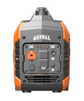 Front view of Ultra Quiet 2000W Inverter Generator For Home Backup And Camping EPA Compliant Eco Mode Lightweight Portable Power