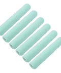 14 Inch Paint Roller Cover For Smooth Walls Heavy Duty Latex Foam Roller Sleeve With Drip Free Hold For Blast Through Interior And Exterior Wall Painting Jobs, set of six foam sleeves.