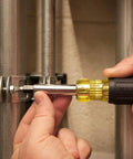 Heavy Duty 10 In 1 Multi Bit Screwdriver Nut Driver With Interchangeable Shafts used for tightening a bolt on metal pipes