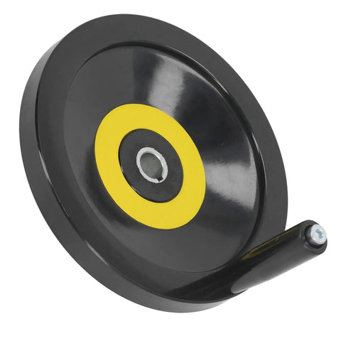 Rock Solid Table Saw Hand Wheel With 22mm Center Hole And 250mm Outer Diameter For Lathe Milling Grinder Ergonomic Revolving Handle