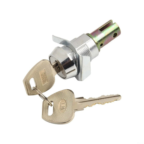 Chrome Heavy Duty Tool Cabinet Drawer Lock With Copper Core And Zinc Alloy Cam Lock Two Keys for vending machines and tool cabinets